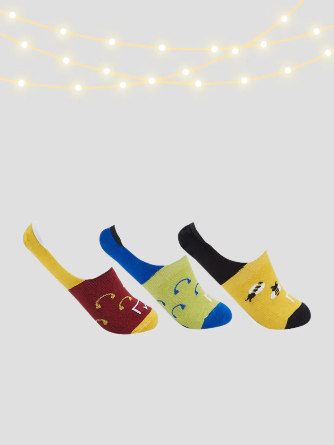 No-Show Socks Pack of 3
