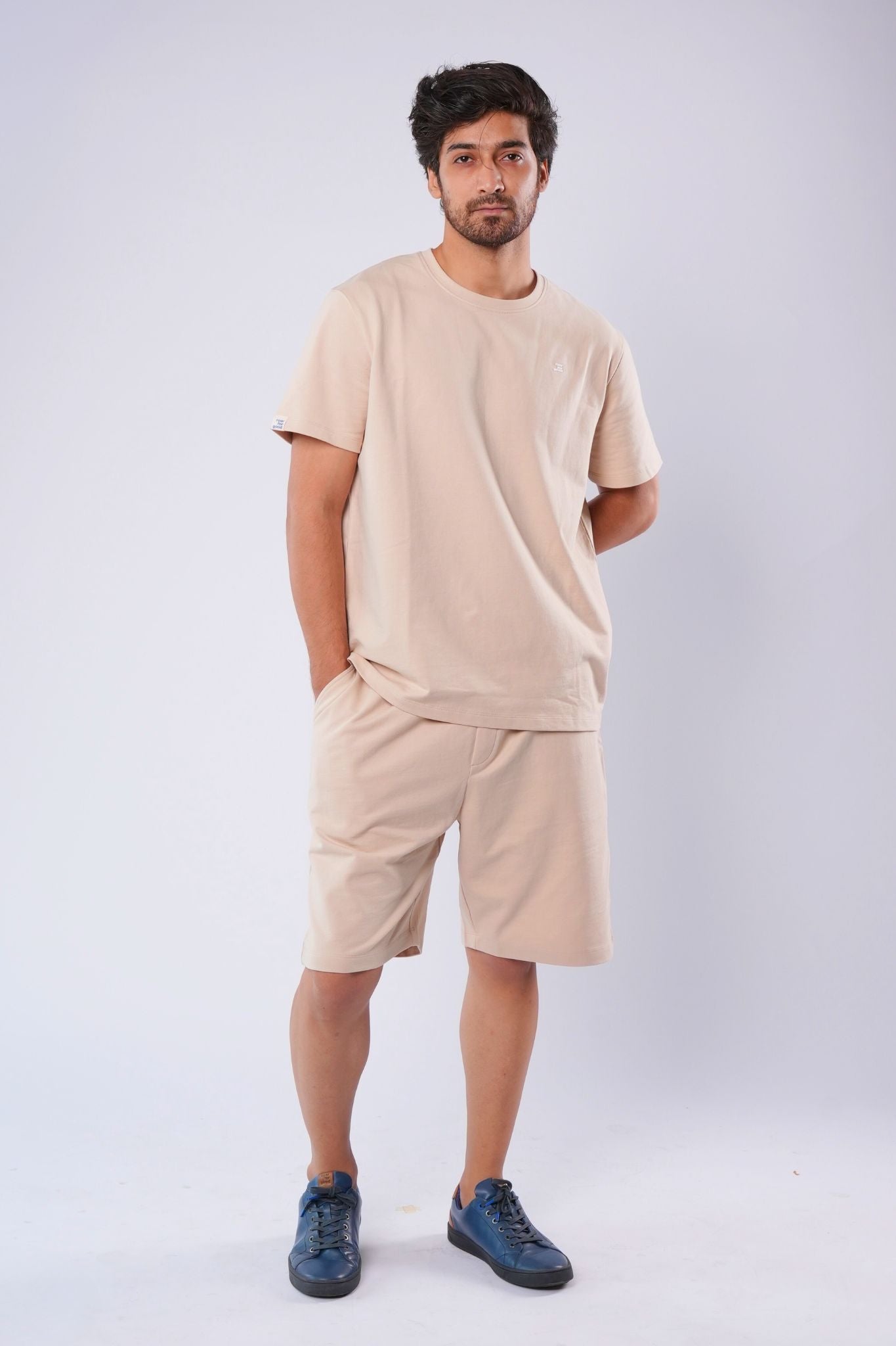 Beige Organic Cotton Co-Ord Set