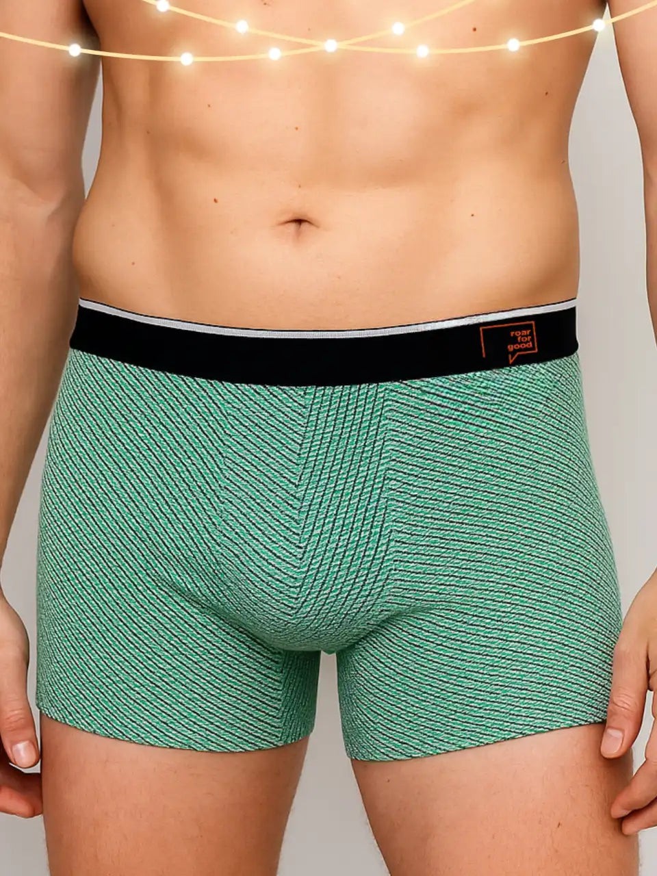 MEN'S PRINTED BAMBOO INNERWEAR TRUNKS