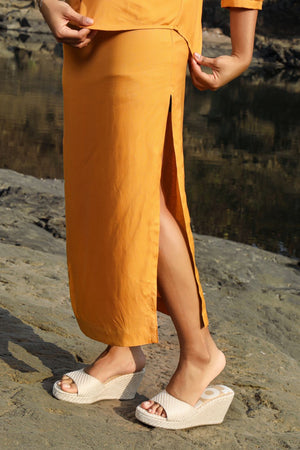 Women's Hemp Pencil Skirt