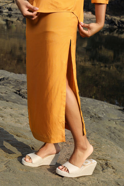 Women's Hemp Pencil Skirt