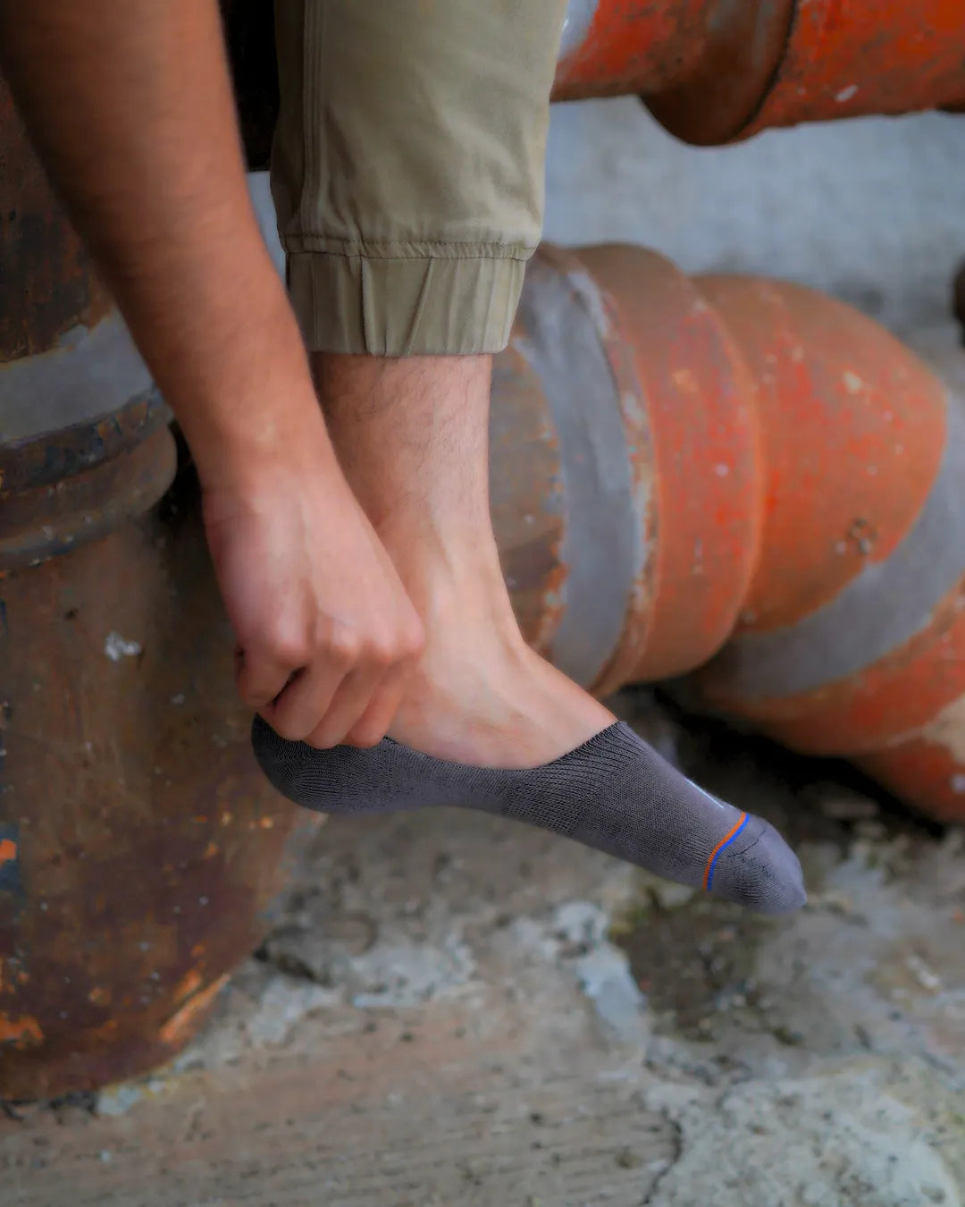Pack of 4 Bamboo Solid No Show Socks