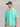 Roar Holly Green Organic Cotton Men's Oversize T-Shirt with Twill Collar