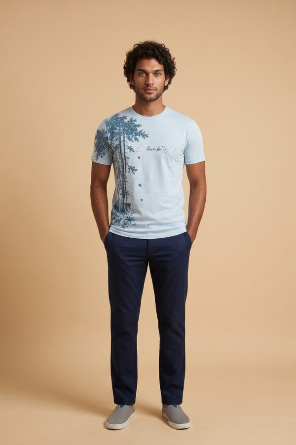 Organic Cotton Tree Print T-Shirt