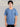 Roar Royal Blue Organic Cotton Scoop Neck T-Shirt