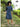 Women's Hemp Pintuck Dress with Waist Lace