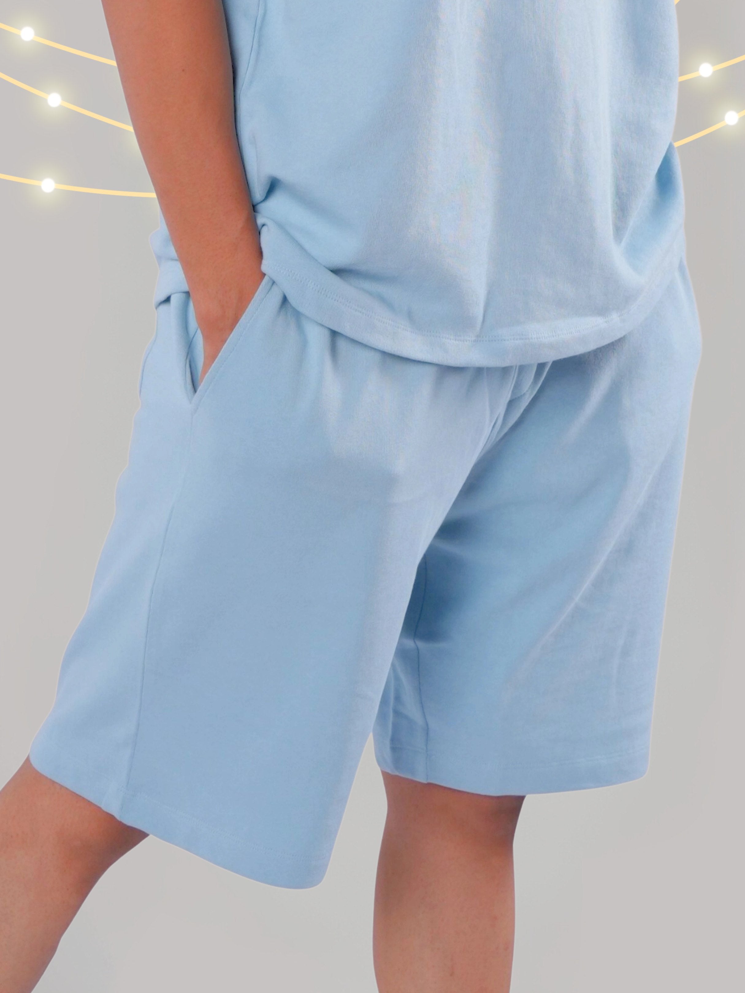 Roar Sky Aqua Organic Cotton Men's Shorts