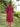Women's Hemp Pintuck Dress with Waist Lace