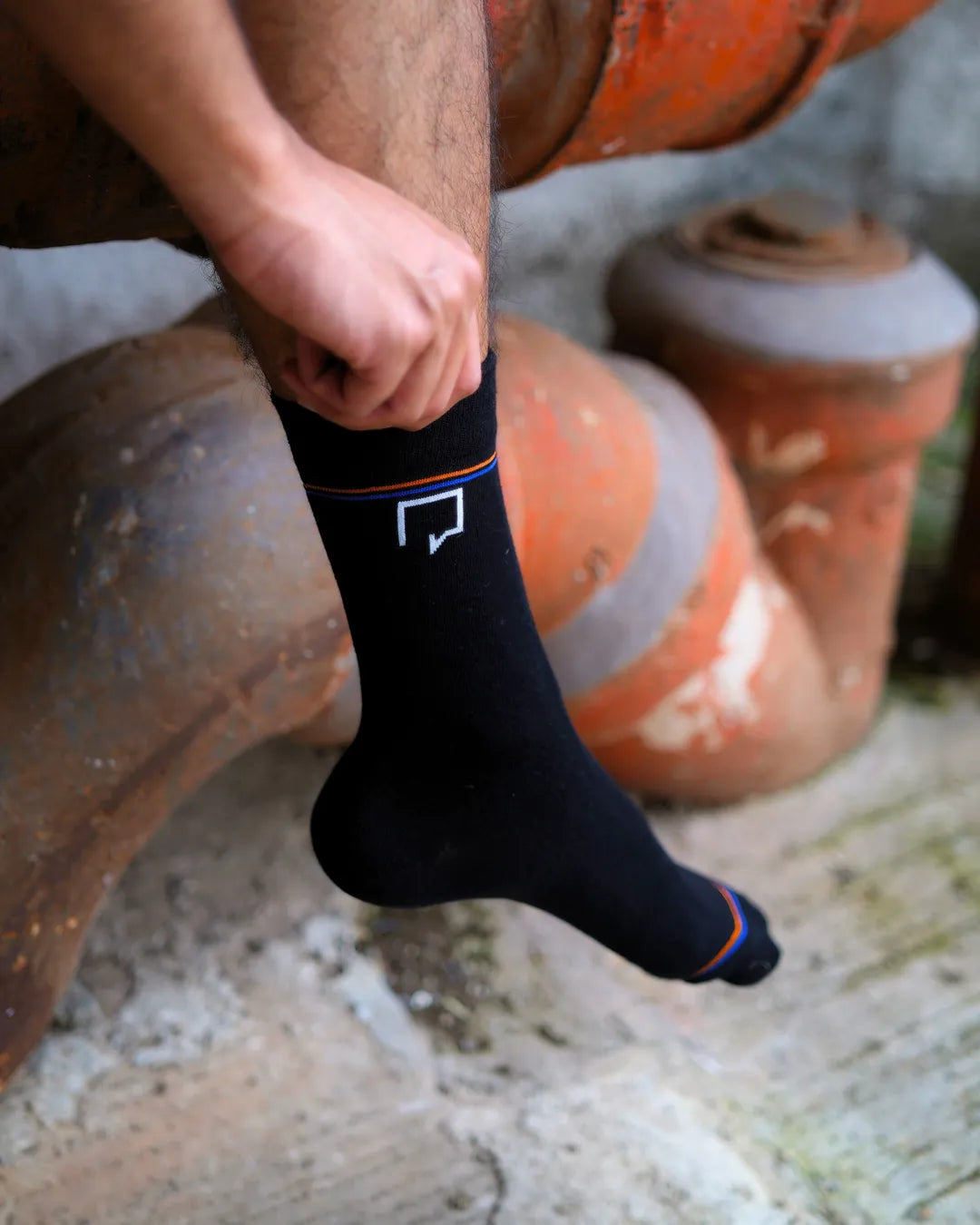Pack of 4 Bamboo Solid Crew Socks