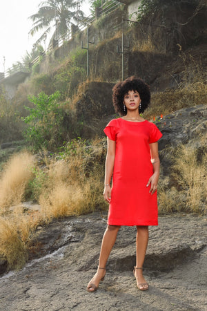 Women's Hemp A line dress