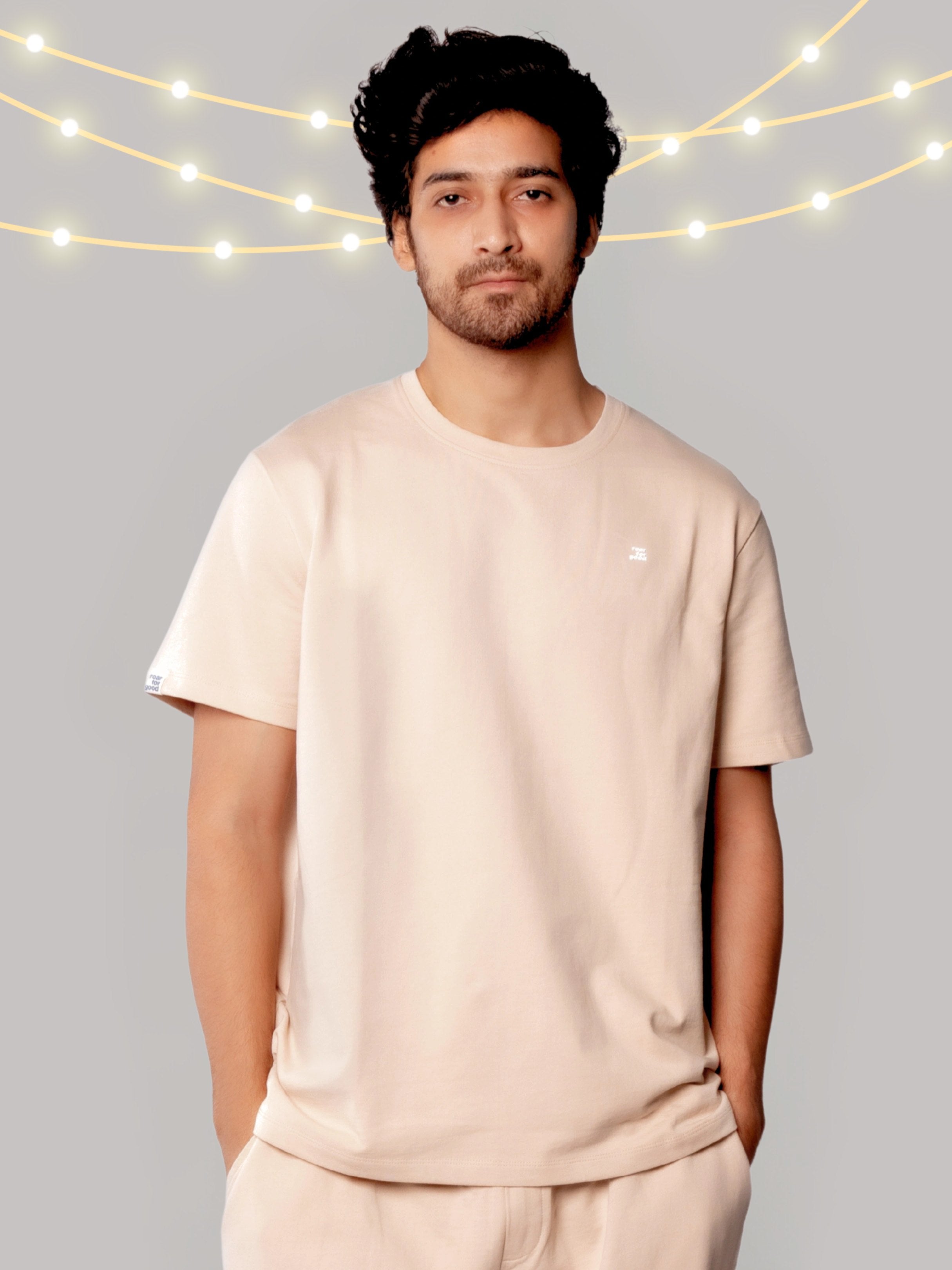 RFG Beige Organic Cotton Co-Ord Set