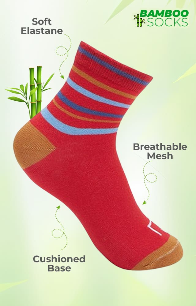 CoolBamboo: Ankle Ease Socks