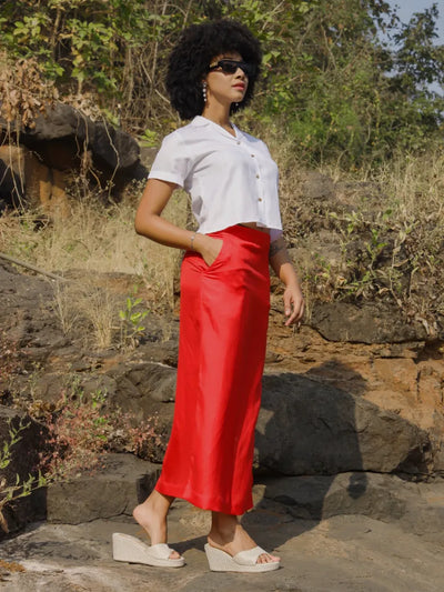 Women's Hemp Cuban Collar Shirt