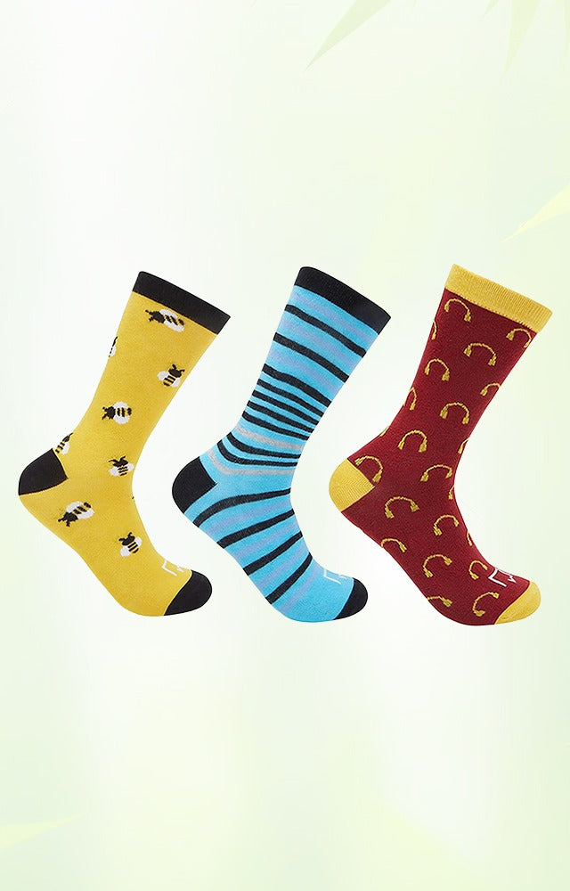 Crew Bamboo Socks Pack of 3