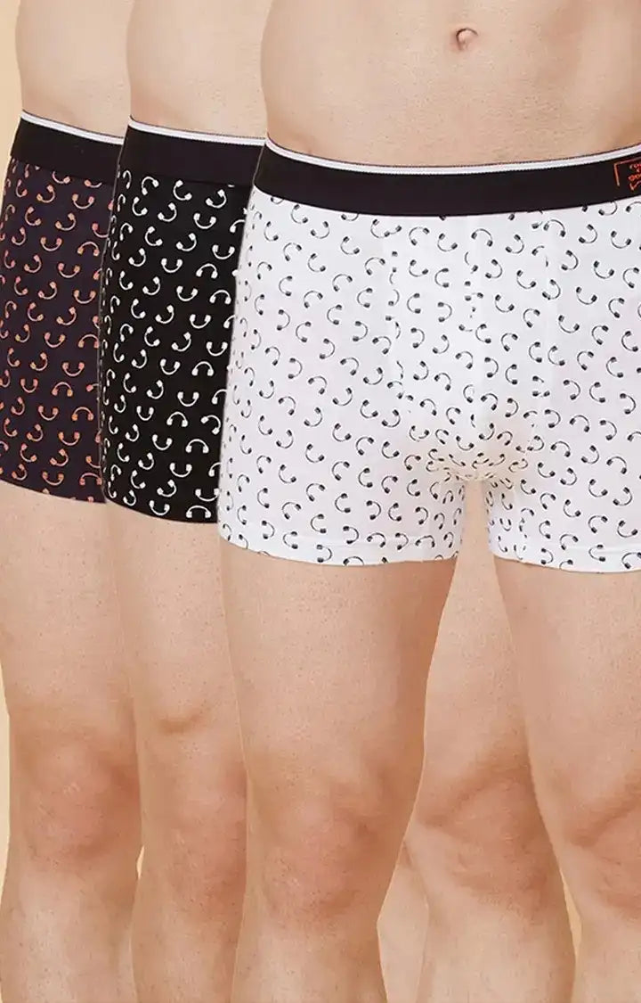 RFG Bamboo Underwear Trunk For Men - Pack of 3
