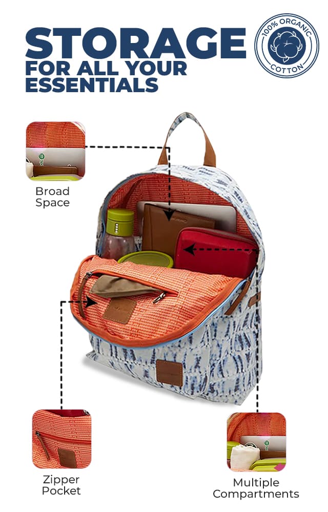 Unisex Tie Dye Backpack