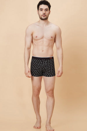 Bamboo Headphone Printed Trunks