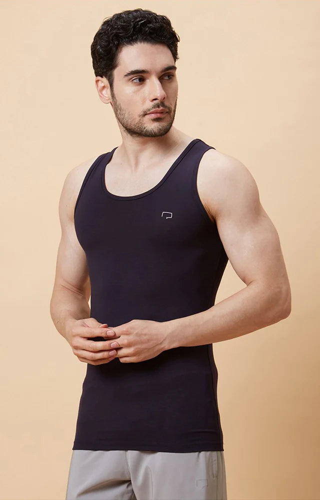 RFG Men's Bamboo Soft Vest Pack of 3