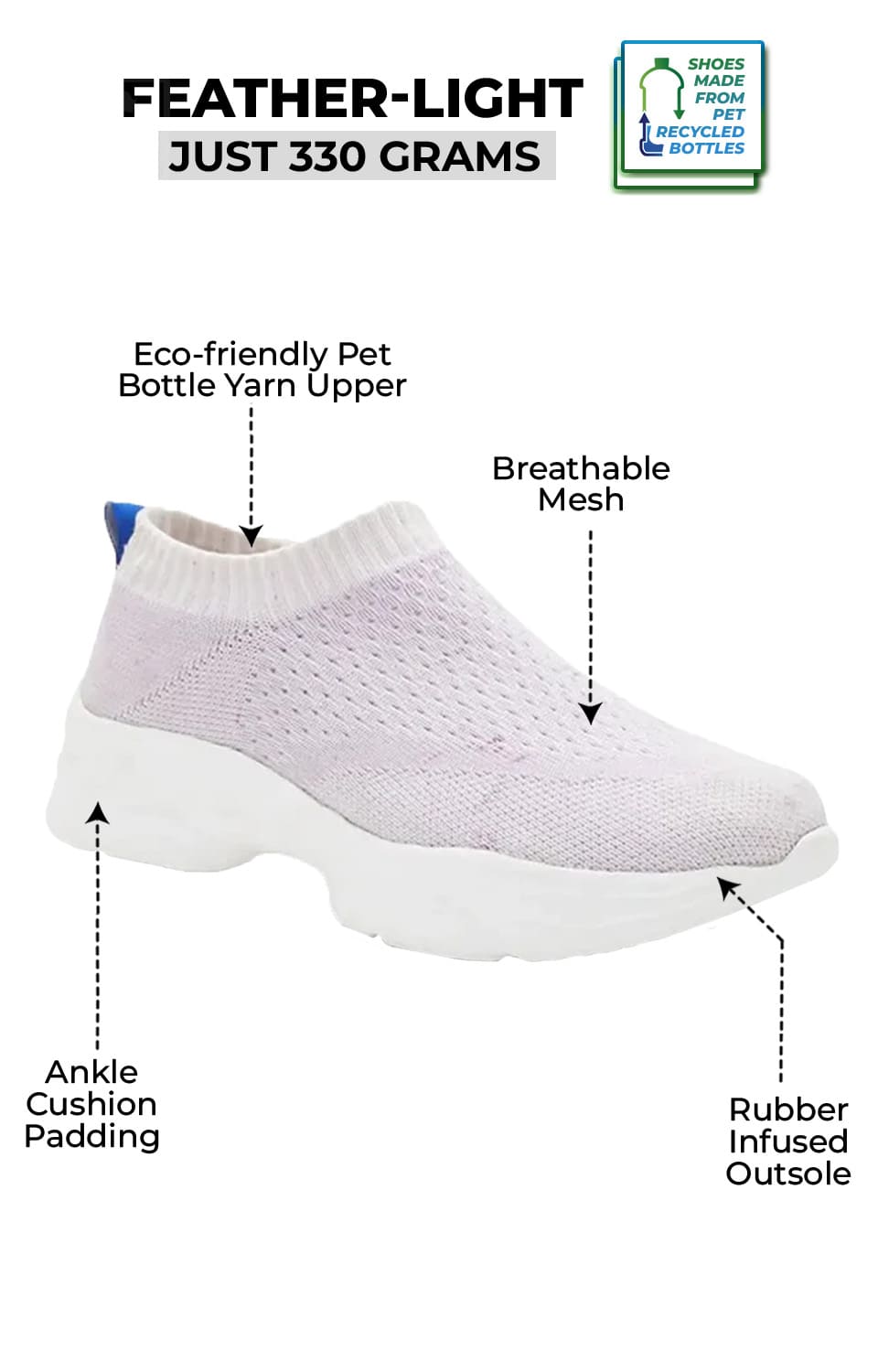 EvoMotion Women's Ultra Light Casual Shoes - Main Image